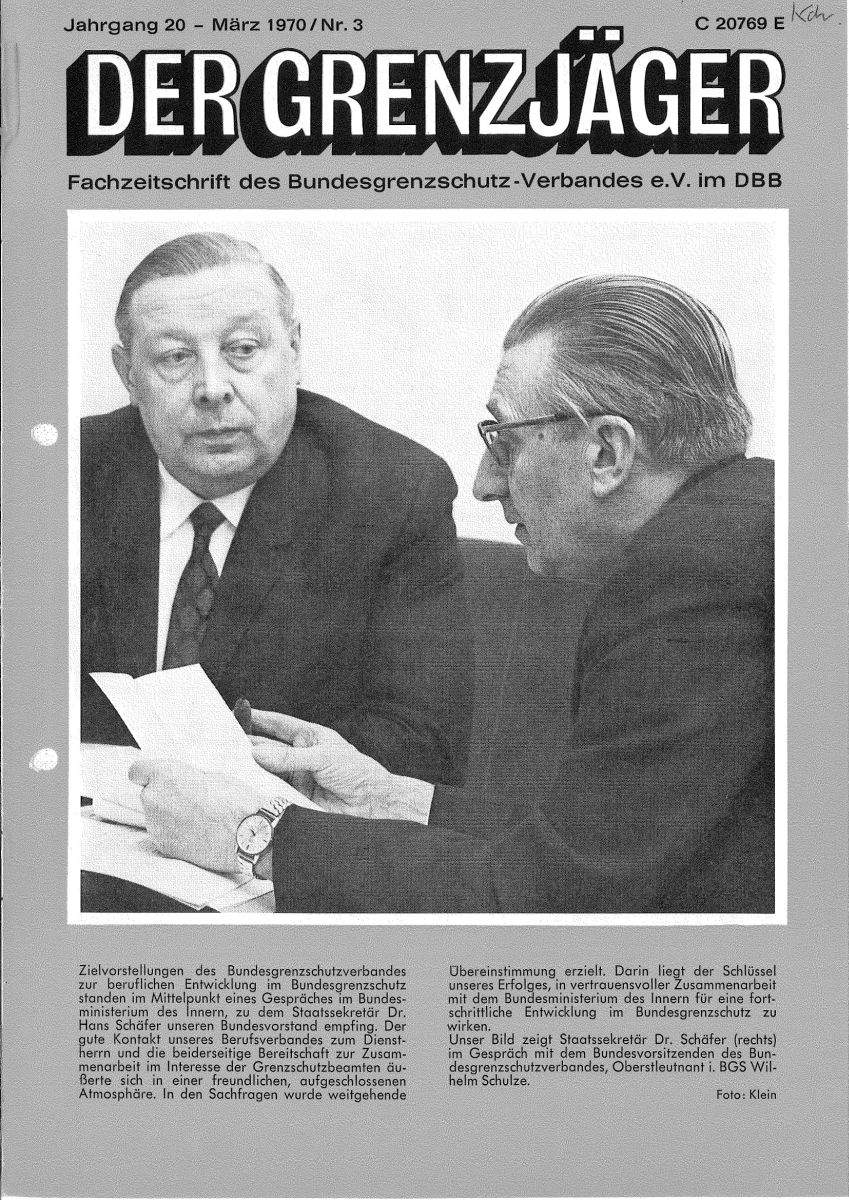 Der Grenzjäger 03/1970 – Seite 1