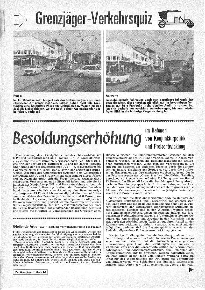 Der Grenzjäger 03/1970 – Seite 14