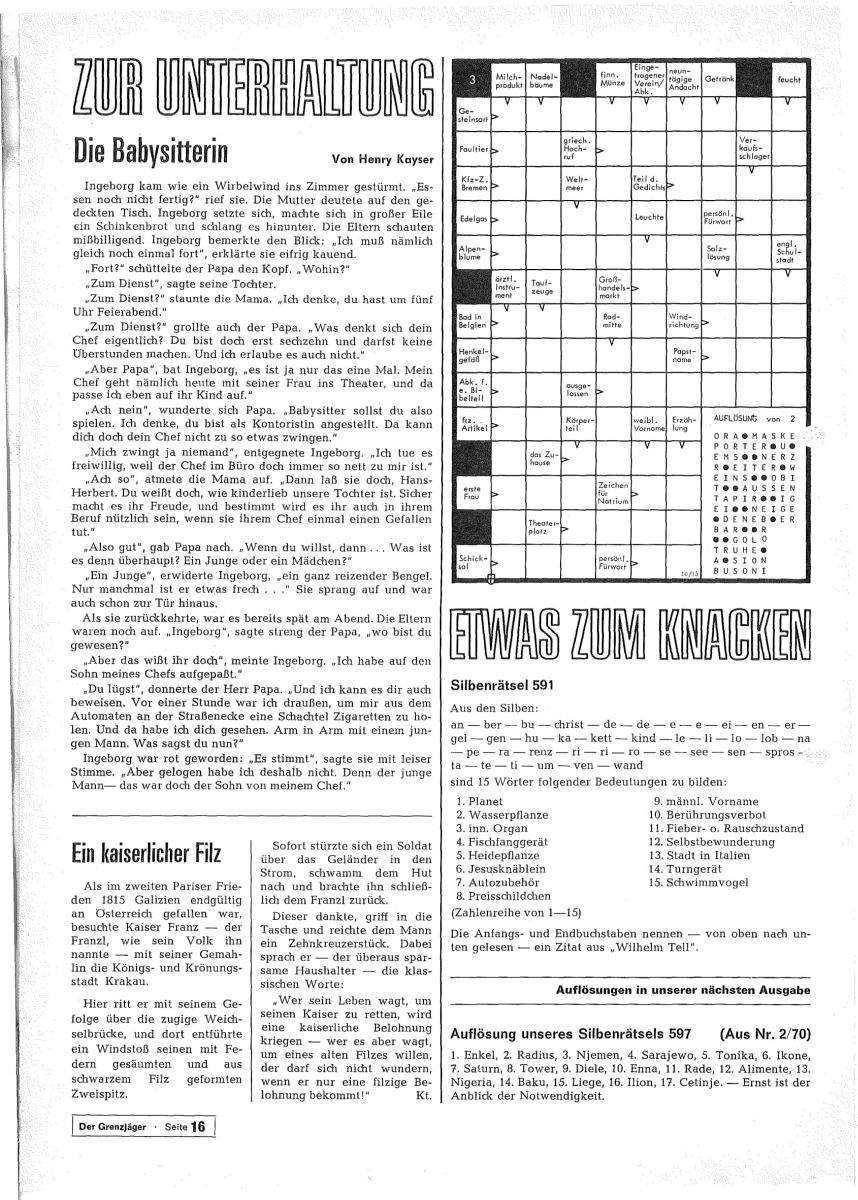 Der Grenzjäger 03/1970 – Seite 16