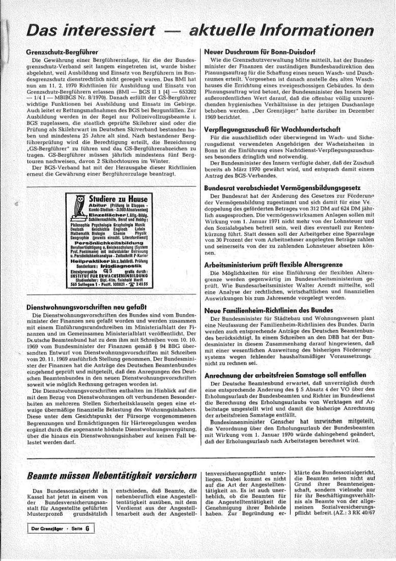Der Grenzjäger 05/1970 – Seite 6