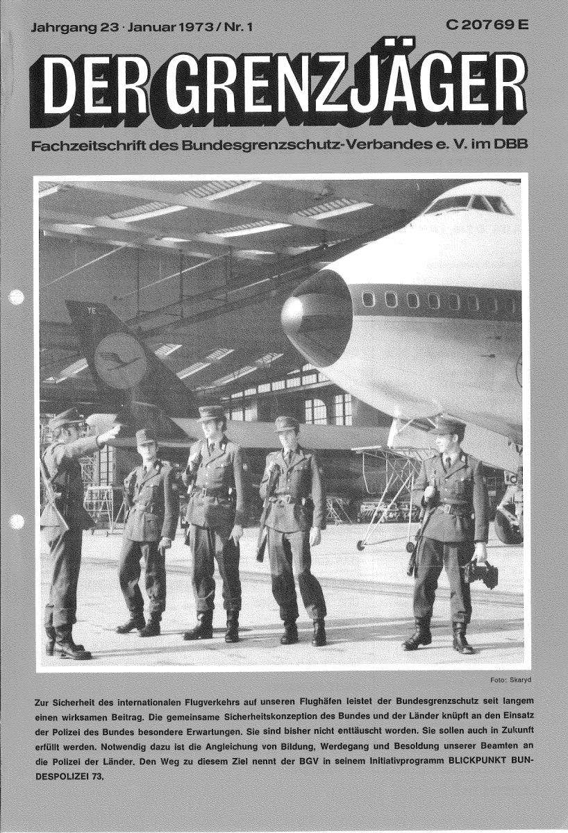 Der Grenzjäger 01/1973 – Seite 1