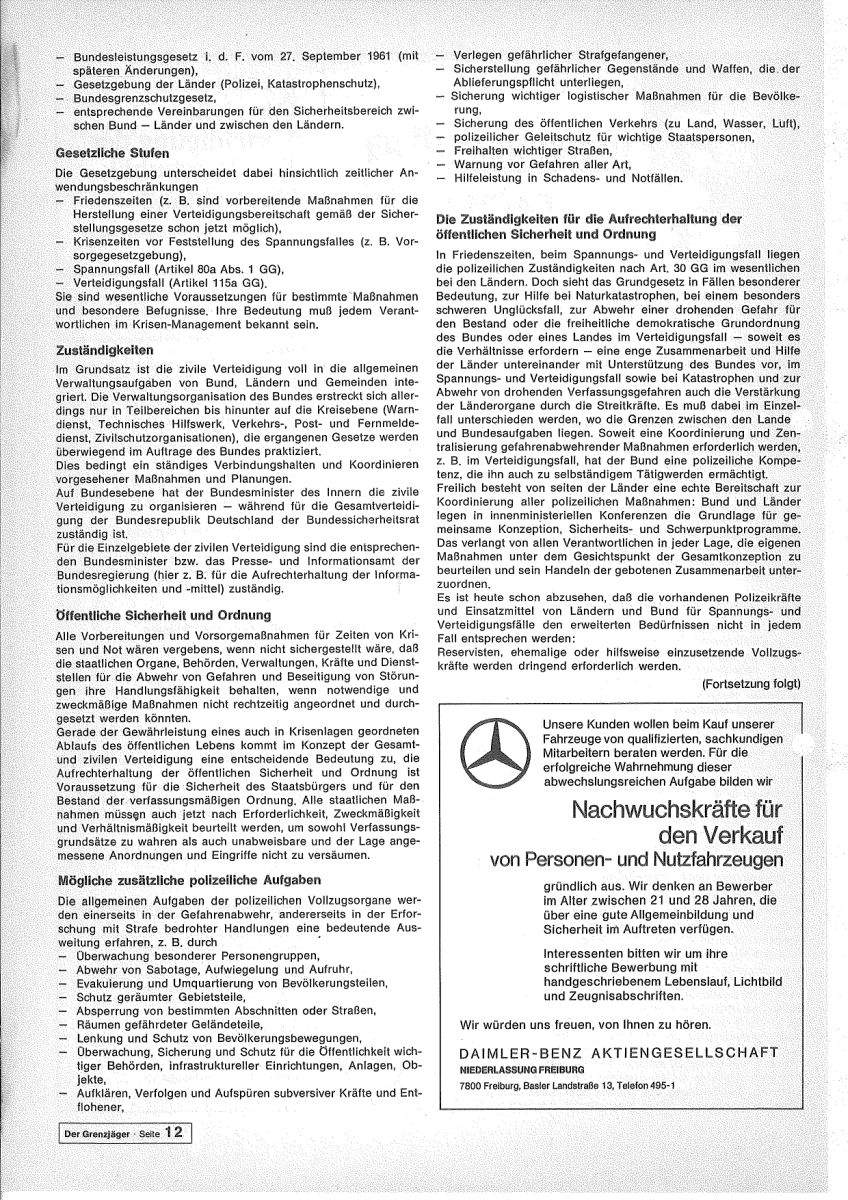 Der Grenzjäger 01/1973 – Seite 12