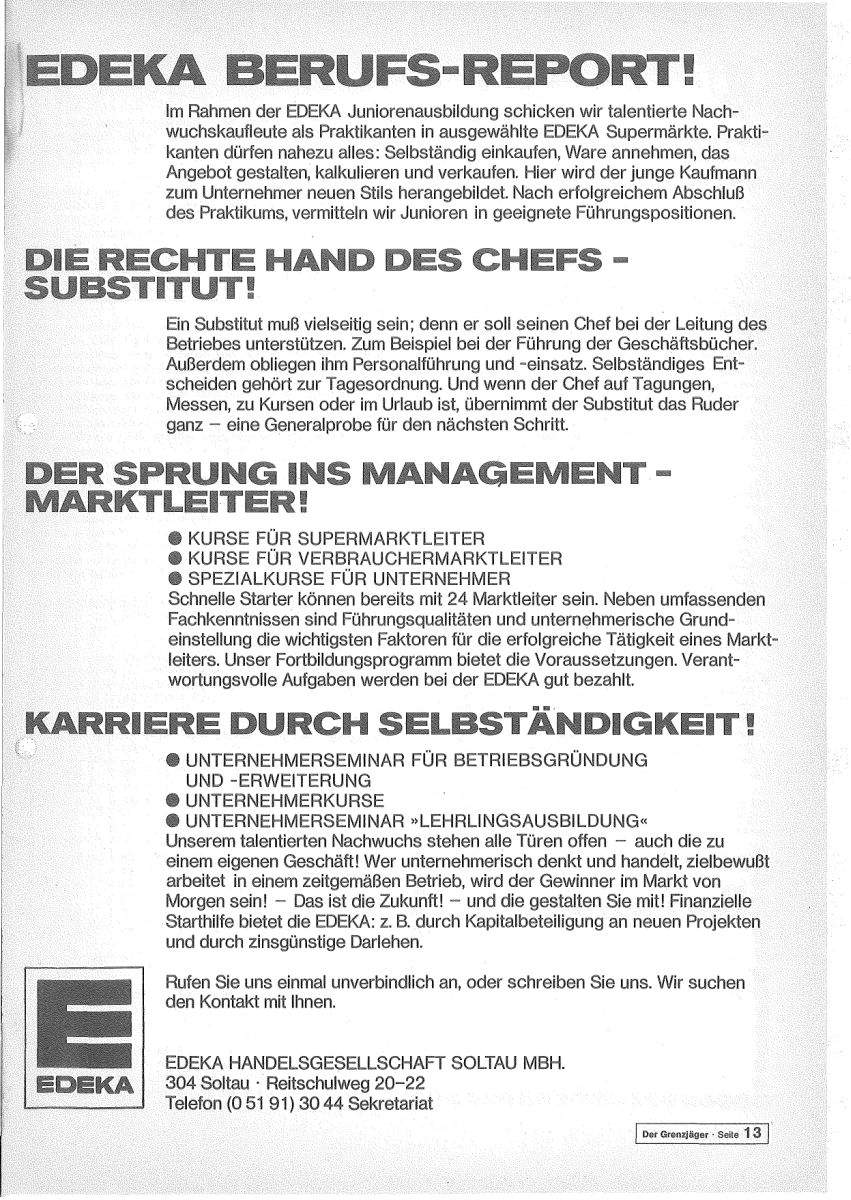 Der Grenzjäger 01/1973 – Seite 13