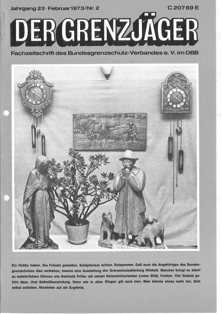 Der Grenzjäger 02/1973 – Seite 1