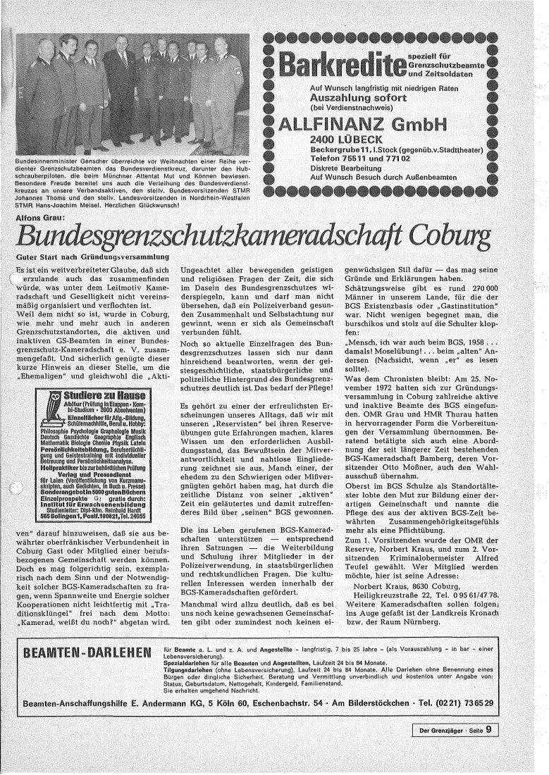 Der Grenzjäger 02/1973 – Seite 9