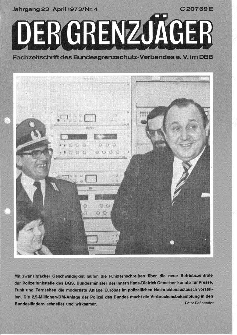 Der Grenzjäger 04/1973 – Seite 1