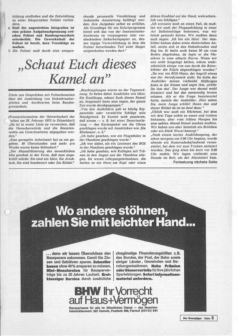 Der Grenzjäger 04/1973 – Seite 5