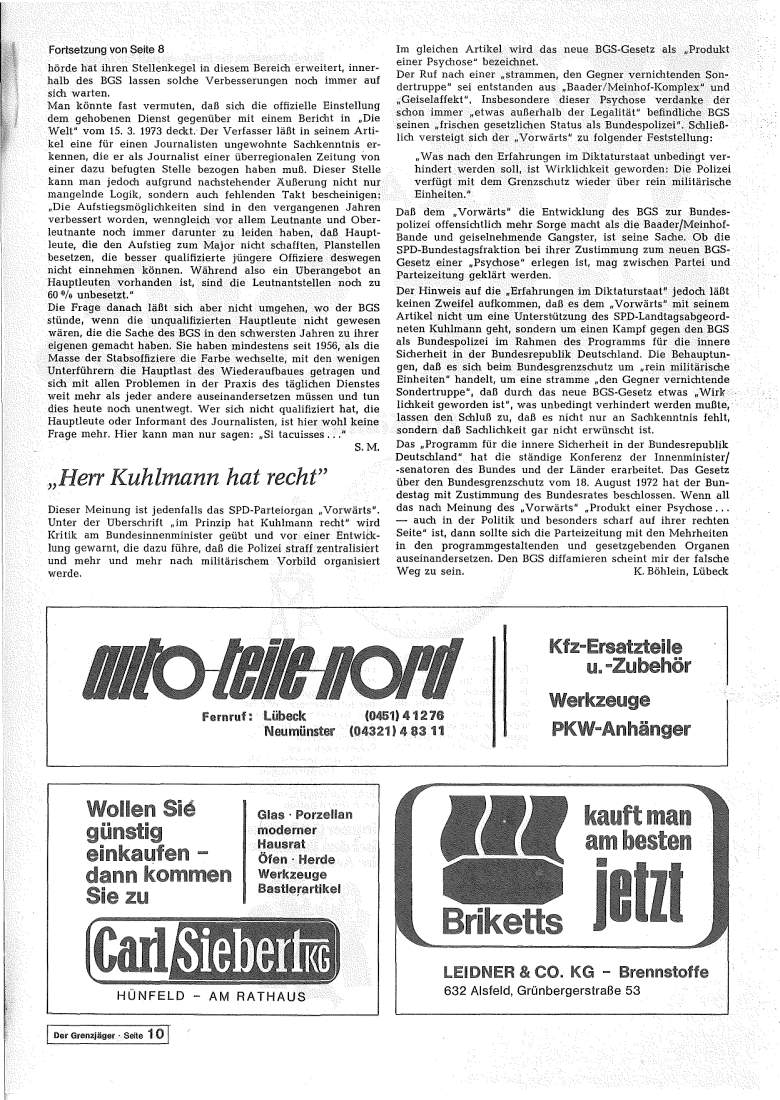 Der Grenzjäger 05/1973 – Seite 10