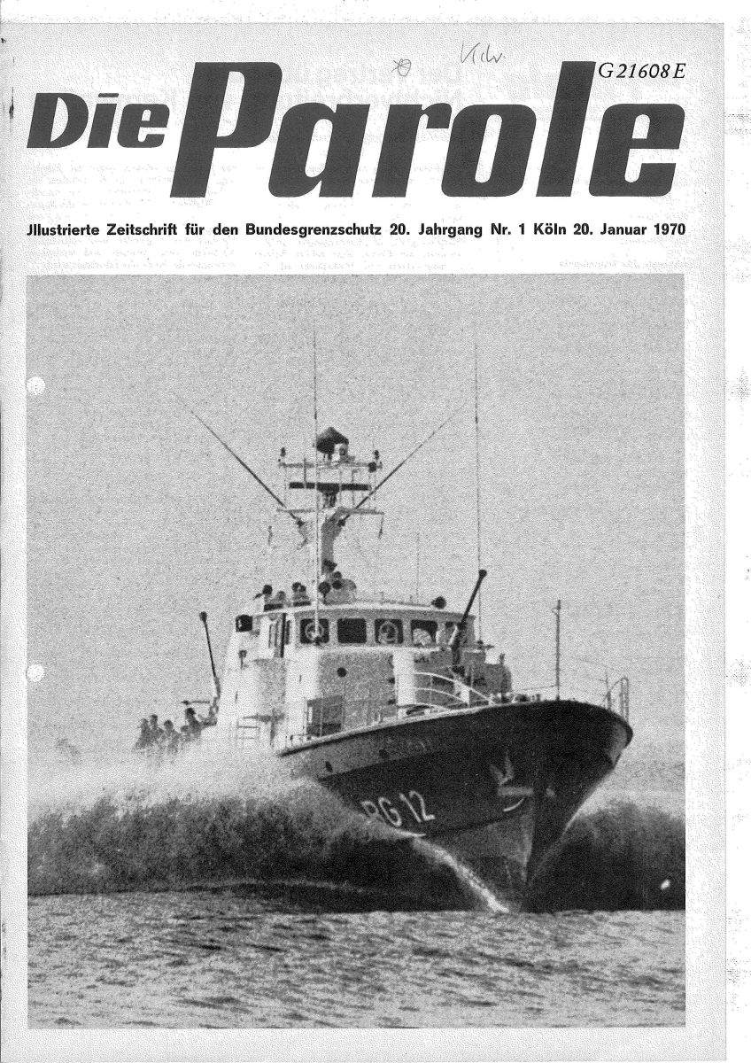 Die Parole 01/1970 – Seite 1