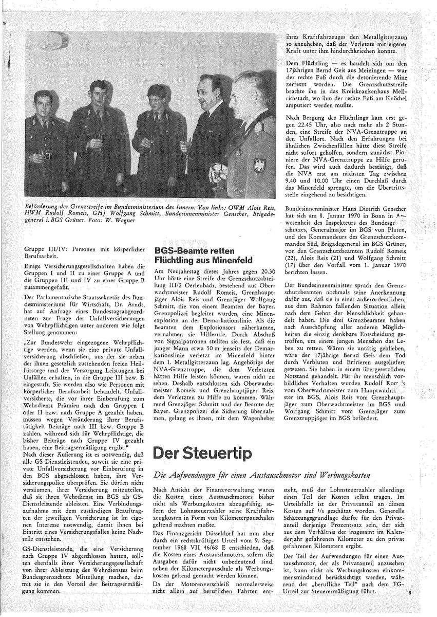 Die Parole 01/1970 – Seite 6