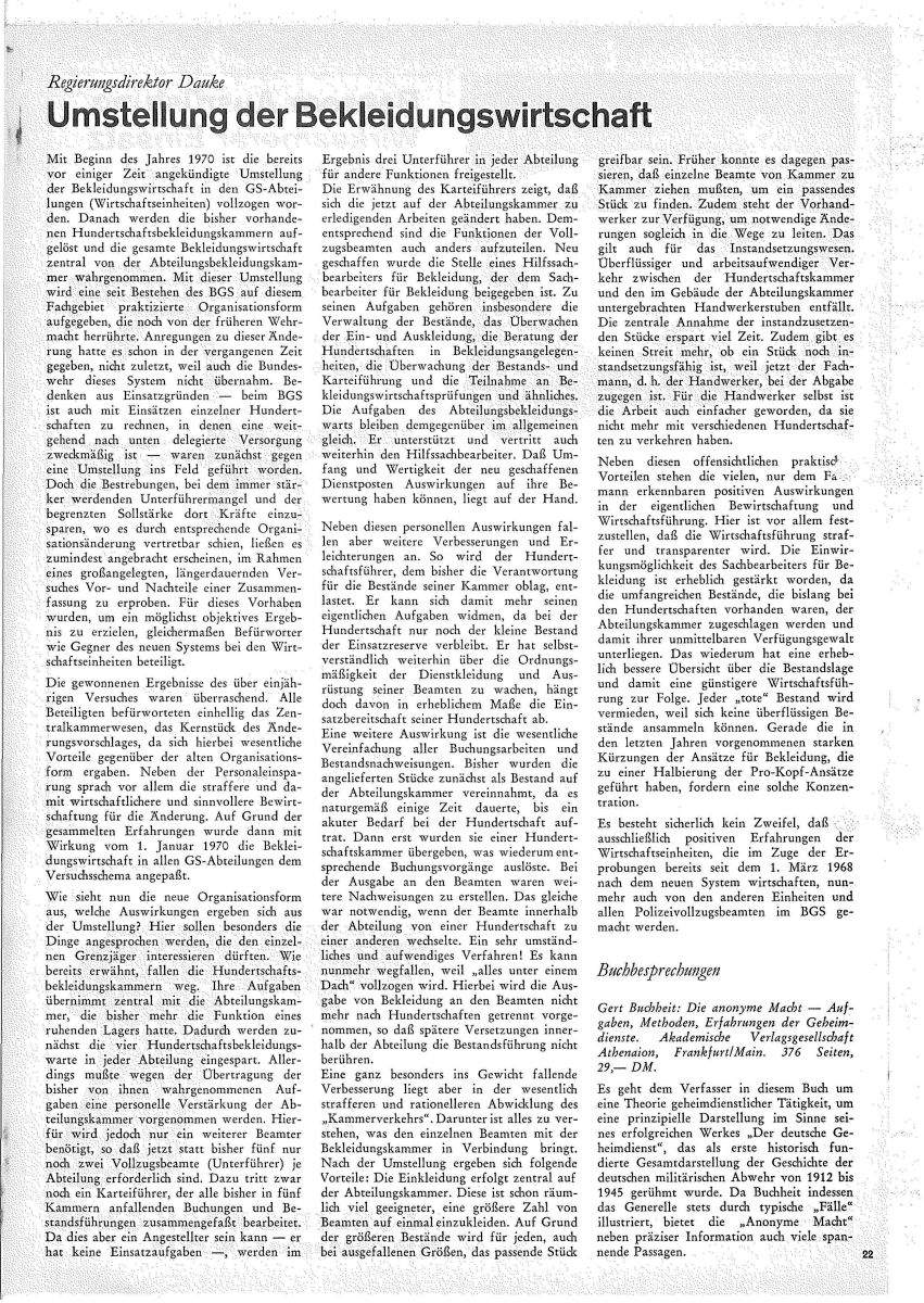 Die Parole 01/1970 – Seite 22