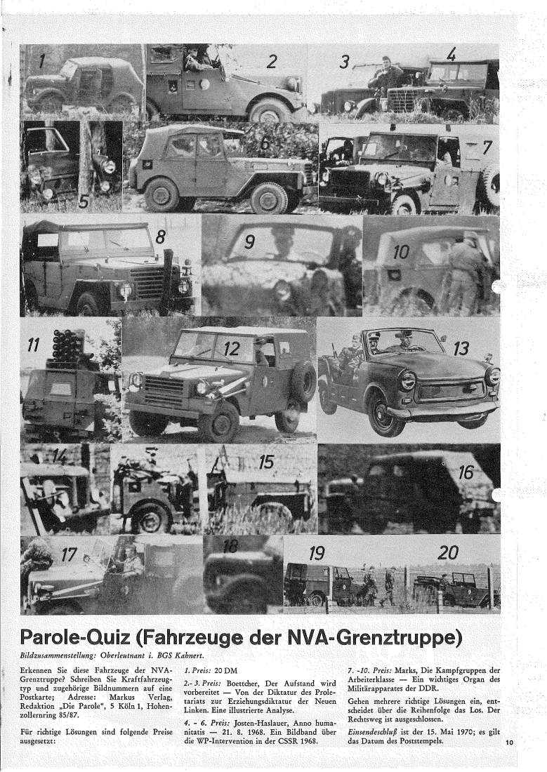 Die Parole 04/1970 – Seite 10