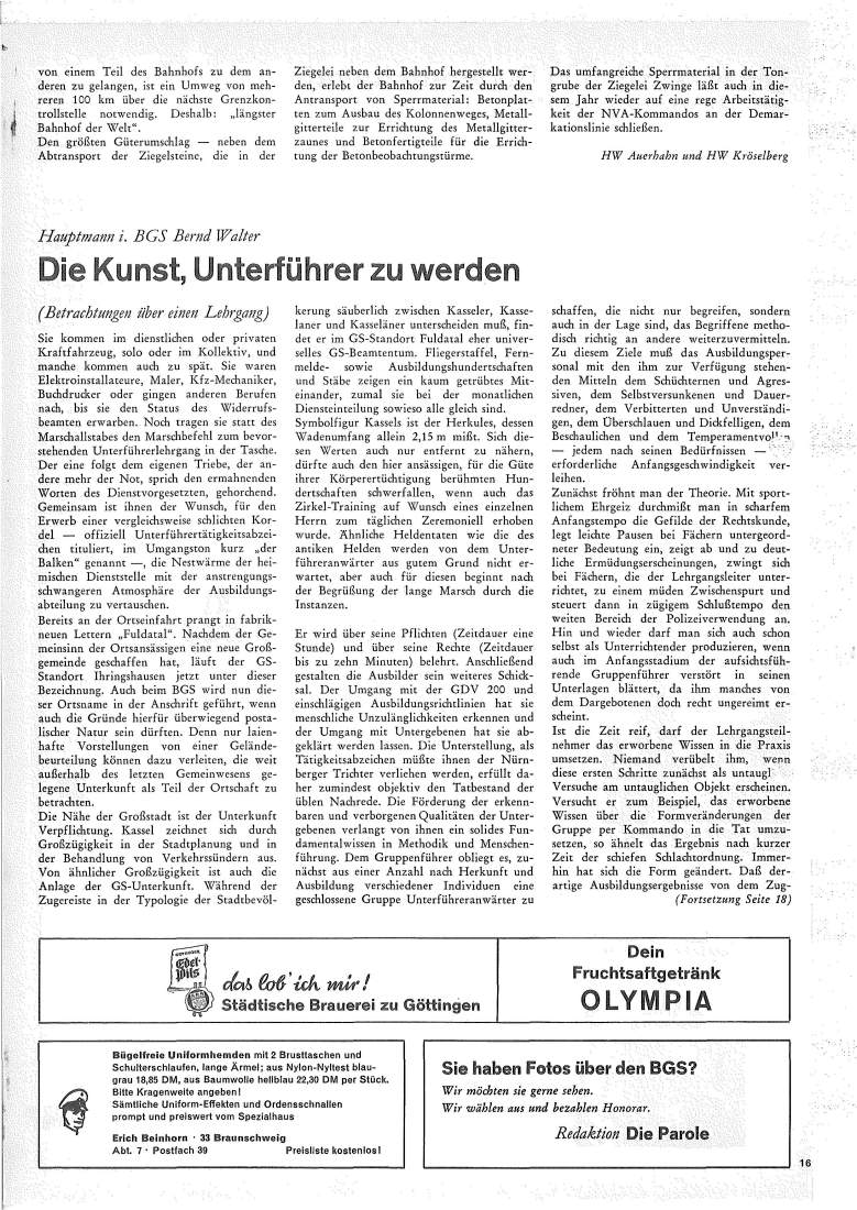 Die Parole 04/1970 – Seite 16