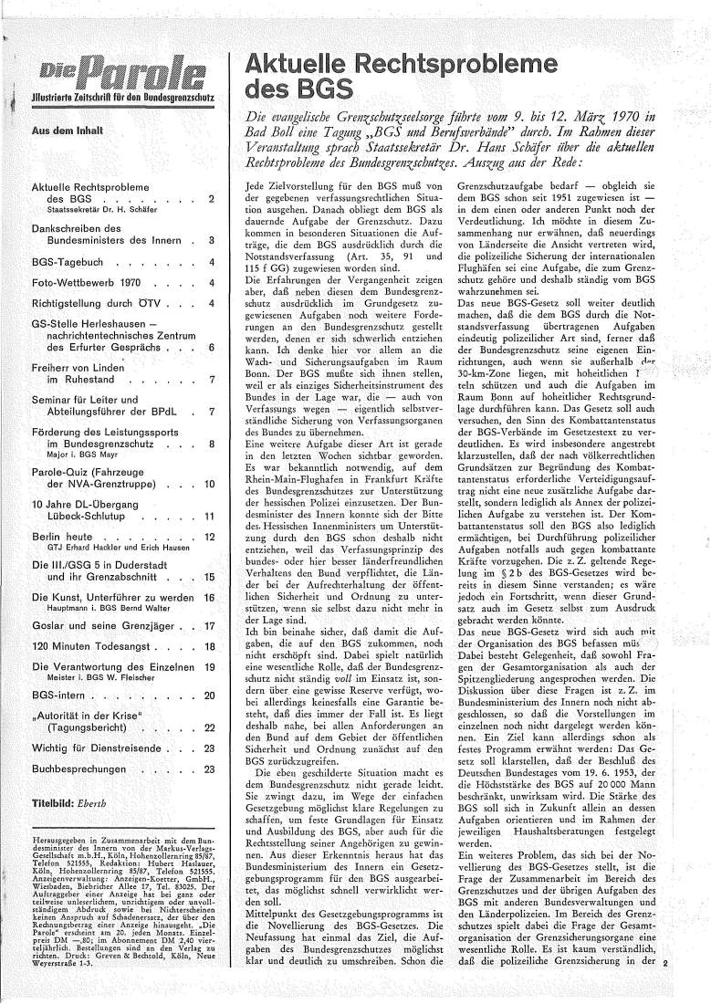 Die Parole 04/1970 – Seite 2