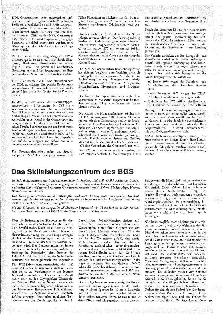 Die Parole 01/1971 – Seite 12