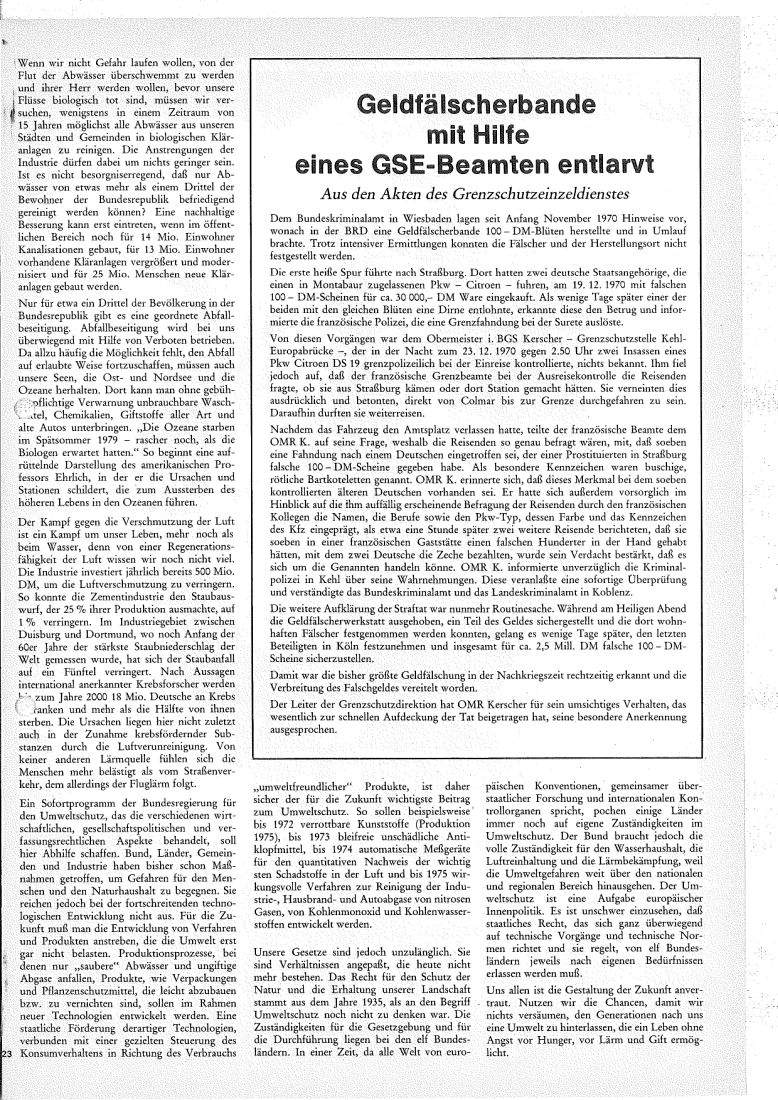 Die Parole 01/1971 – Seite 23