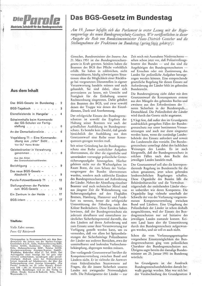 Die Parole 02/1972 – Seite 2