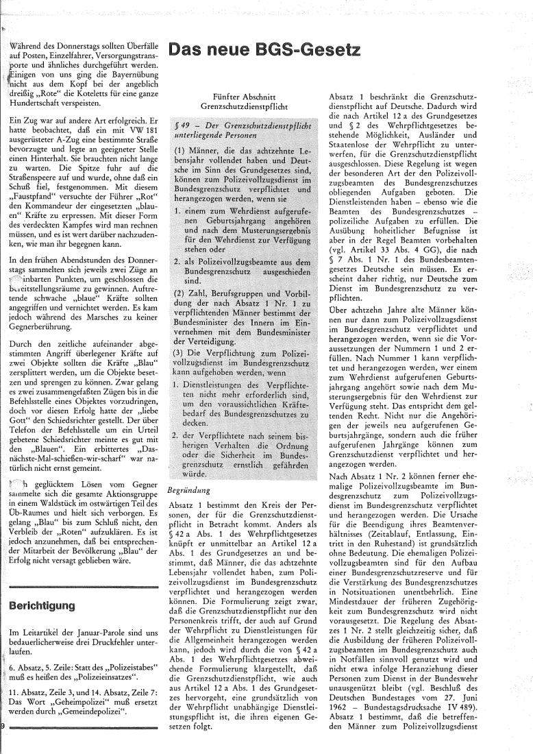 Die Parole 02/1972 – Seite 9