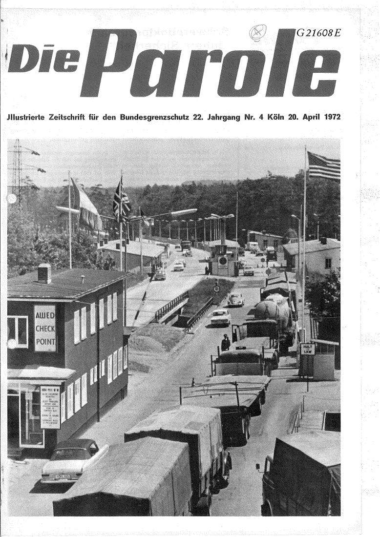 Die Parole 04/1972 – Seite 1
