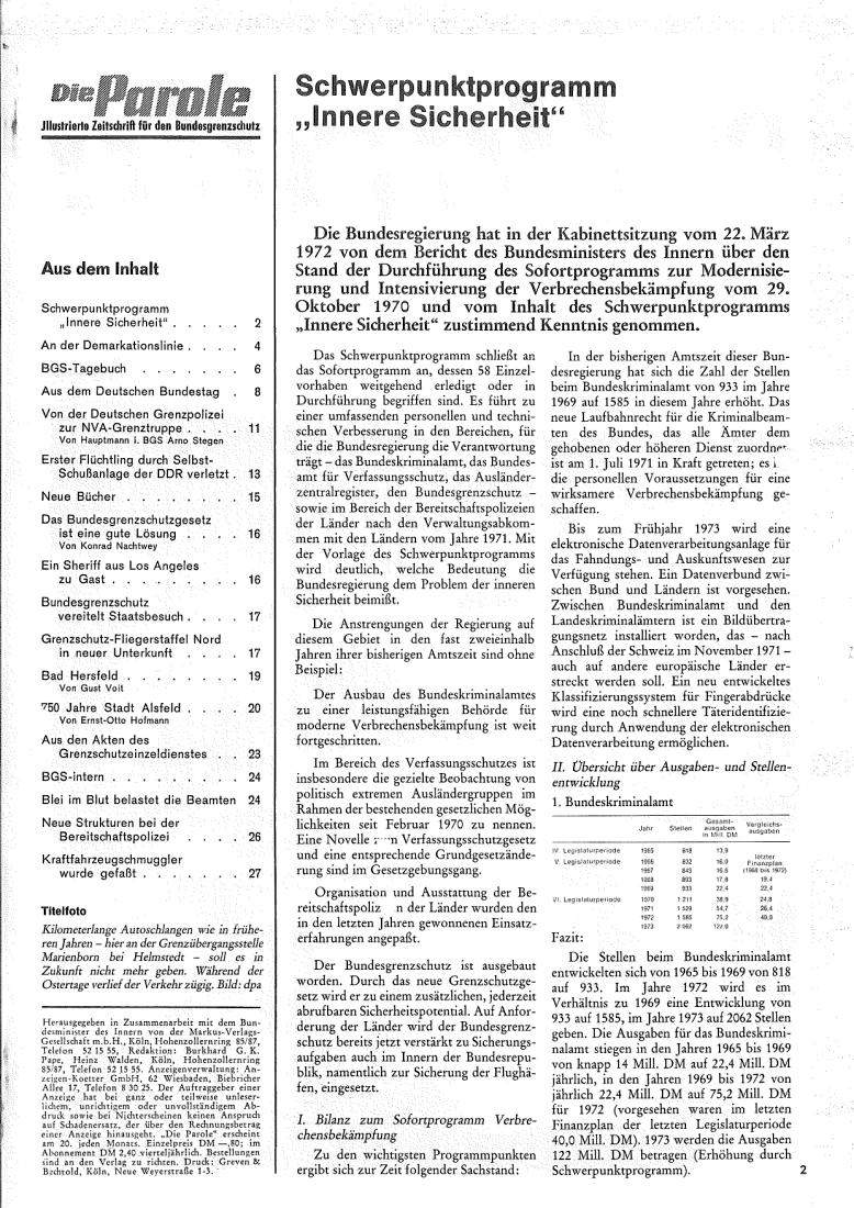 Die Parole 04/1972 – Seite 2
