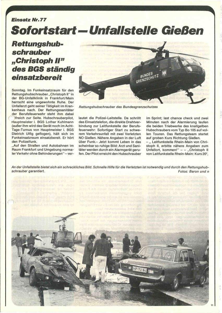Zeitschrift des BGS 01/1974 – Seite 13