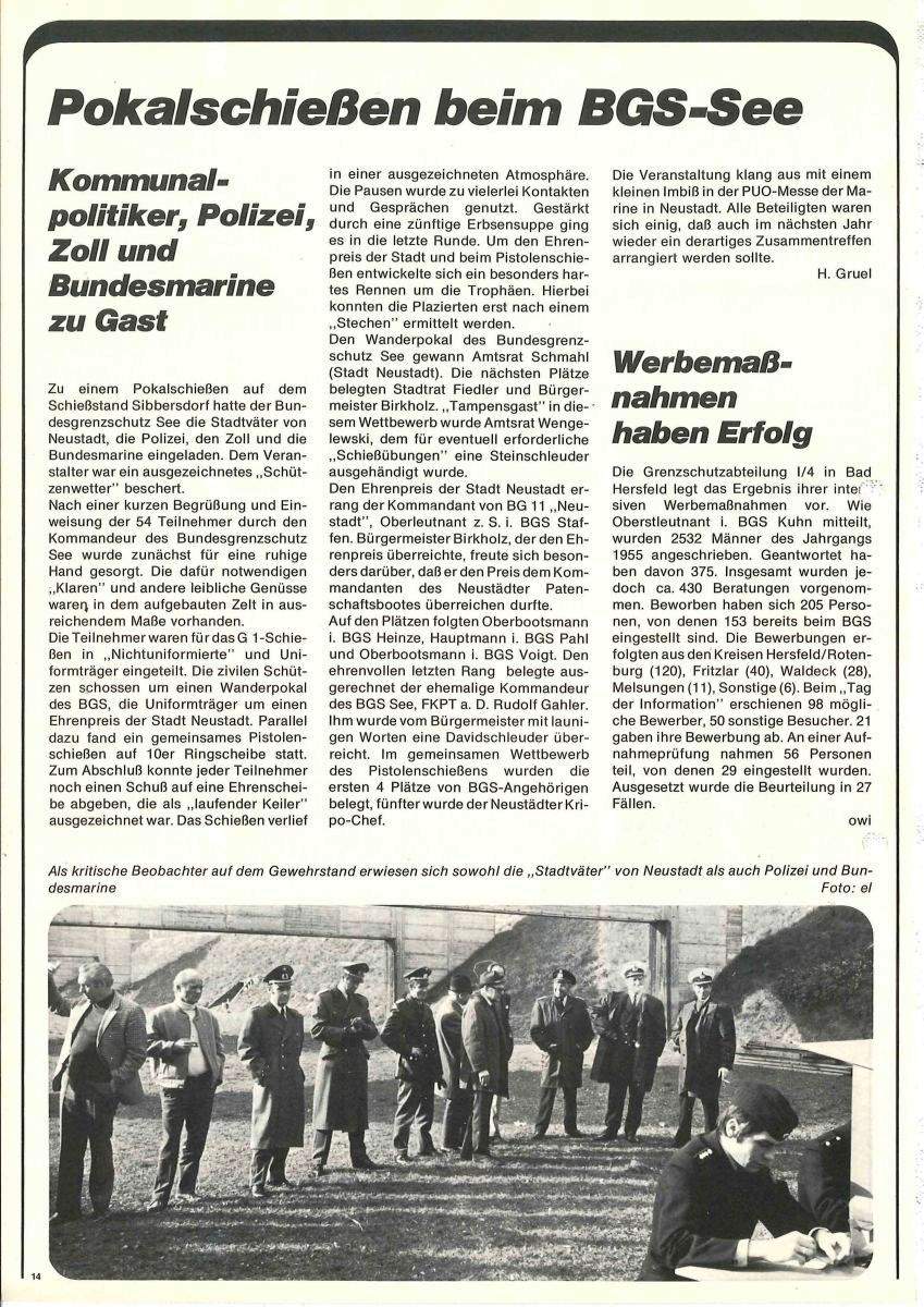 Zeitschrift des BGS 01/1974 – Seite 16