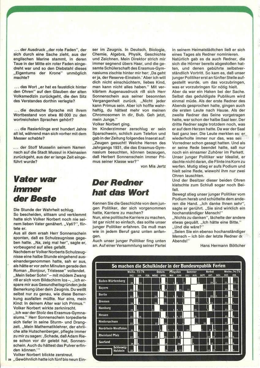 Zeitschrift des BGS 01/1974 – Seite 30
