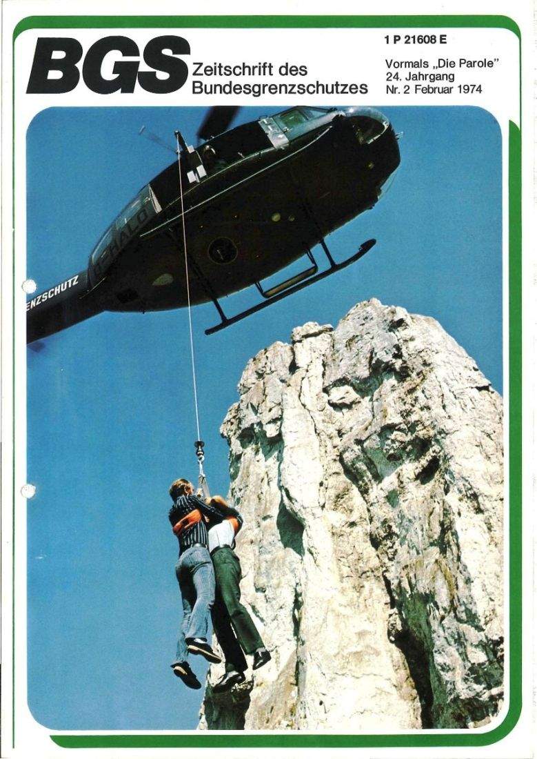 Zeitschrift des BGS 02/1974 – Seite 1
