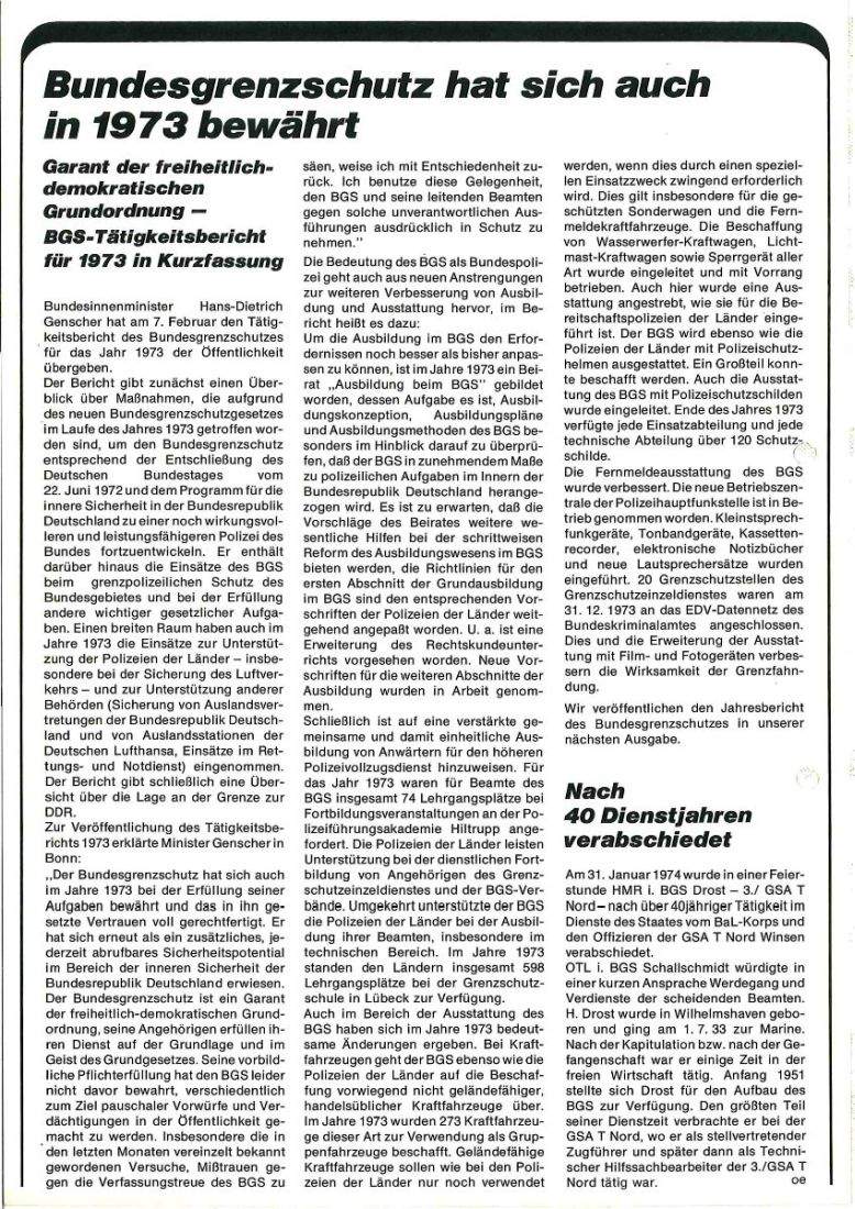Zeitschrift des BGS 02/1974 – Seite 2