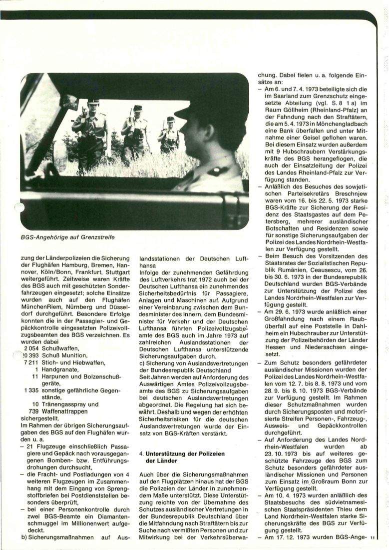 Zeitschrift des BGS 03/1974 – Seite 13