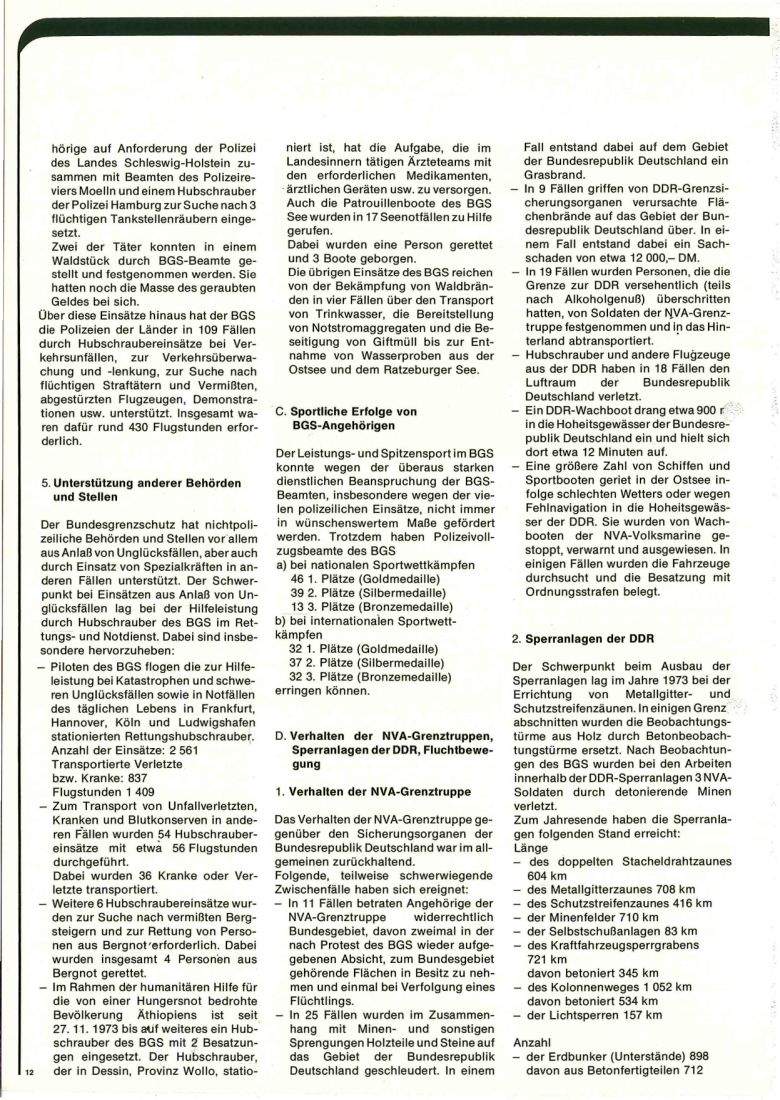 Zeitschrift des BGS 03/1974 – Seite 14