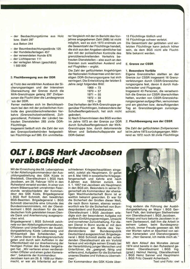 Zeitschrift des BGS 03/1974 – Seite 15
