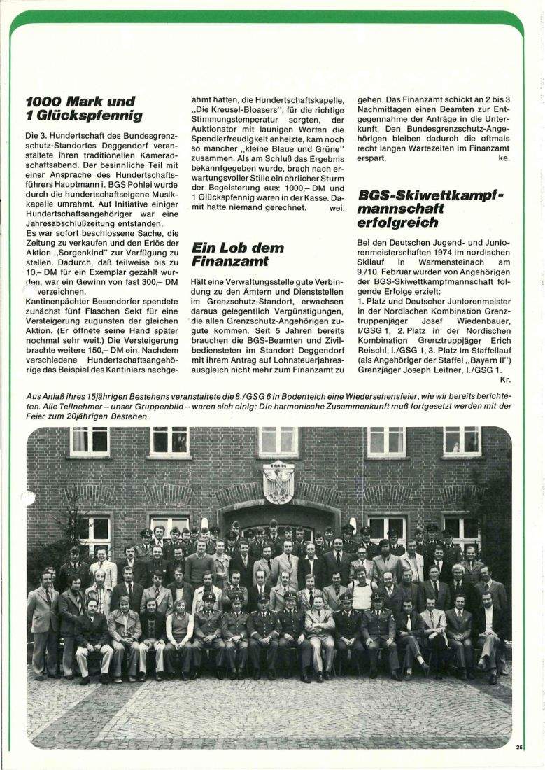 Zeitschrift des BGS 03/1974 – Seite 27