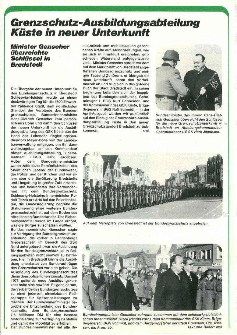 Zeitschrift des BGS 03/1974 – Seite 4