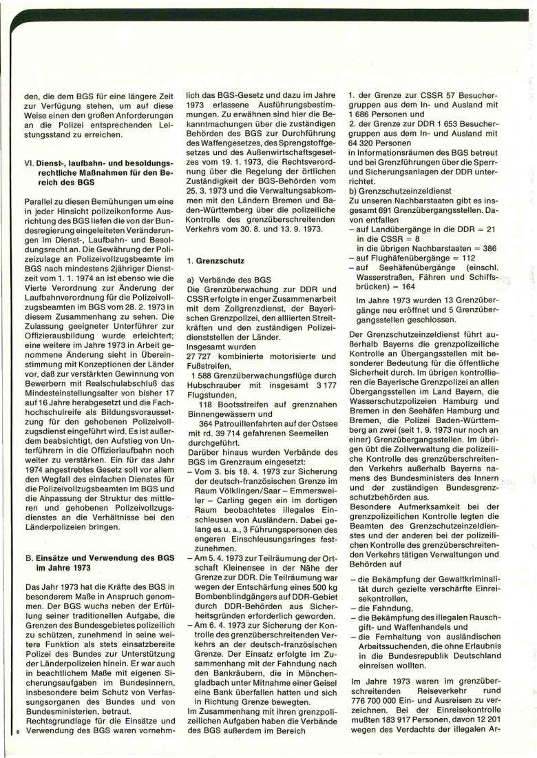 Zeitschrift des BGS 03/1974 – Seite 10