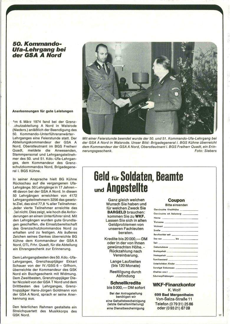 Zeitschrift des BGS 04/1974 – Seite 19