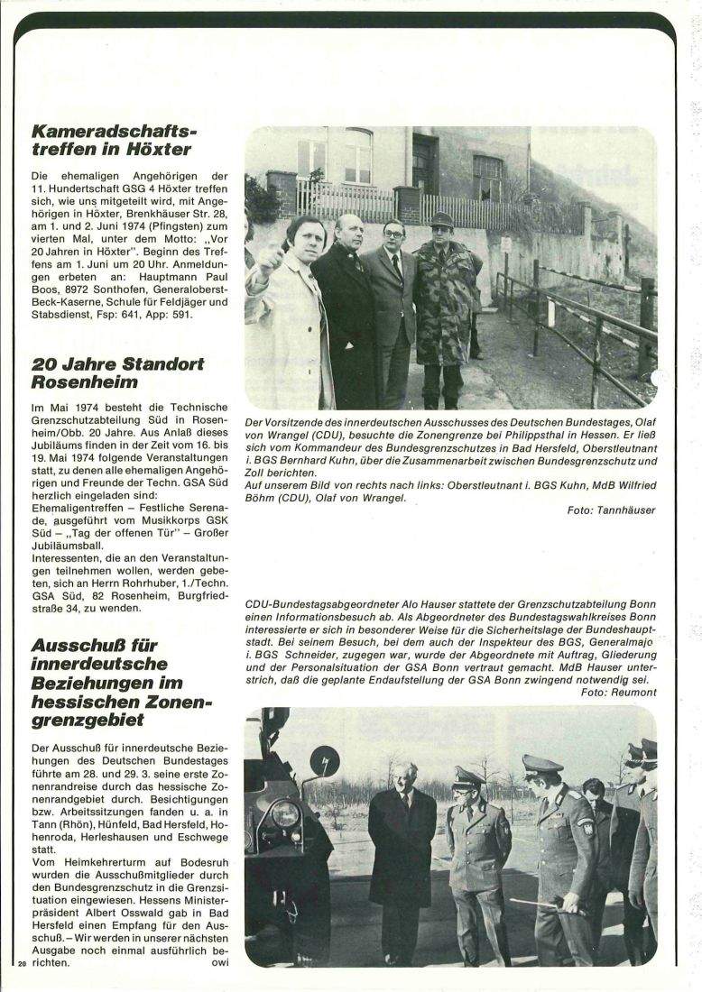 Zeitschrift des BGS 04/1974 – Seite 22