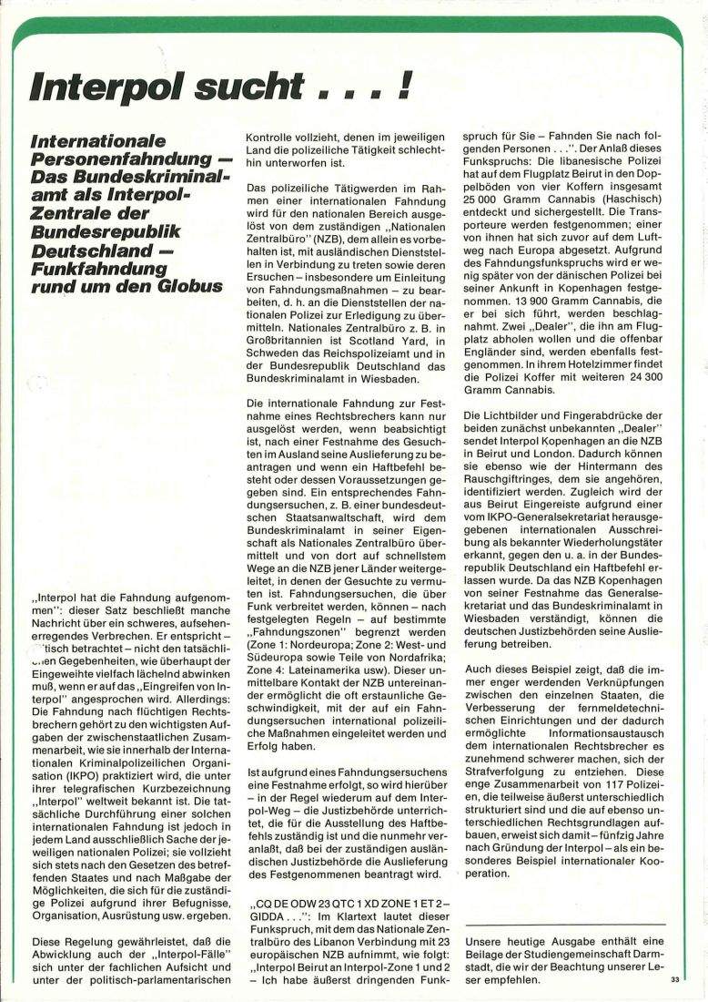 Zeitschrift des BGS 04/1974 – Seite 35