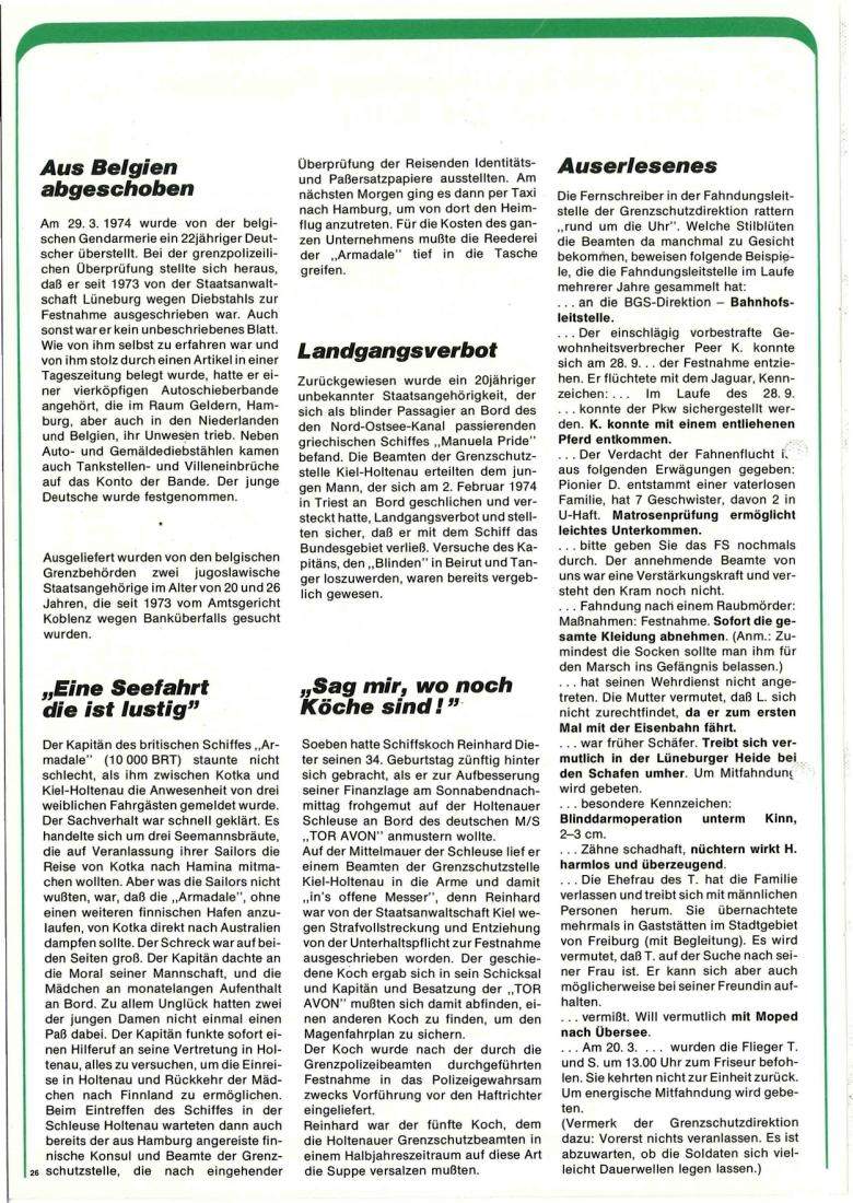 Zeitschrift des BGS 05/1974 – Seite 28