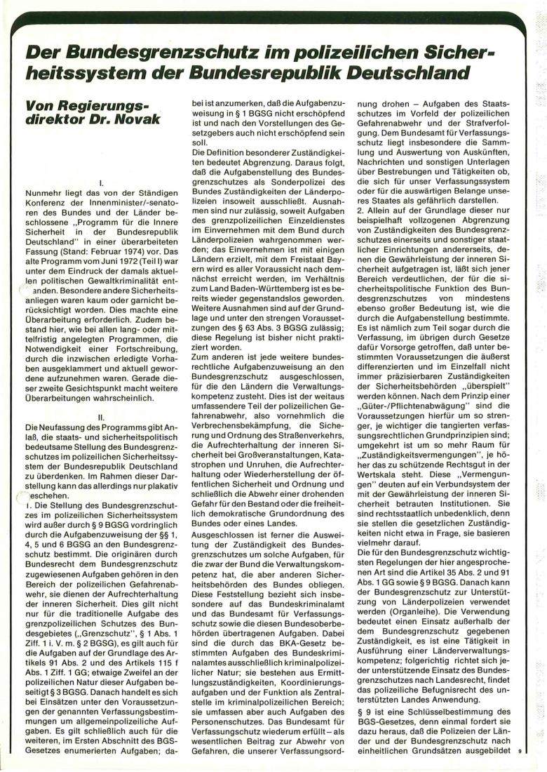 Zeitschrift des BGS 05/1974 – Seite 11