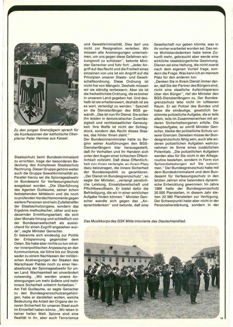 Zeitschrift des BGS 06/1974 – Seite 17