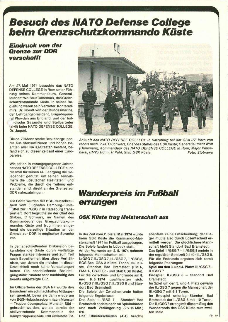Zeitschrift des BGS 06/1974 – Seite 19