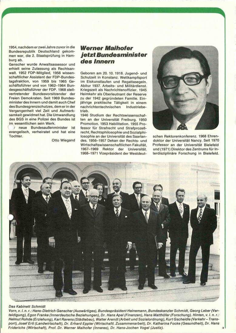 Zeitschrift des BGS 06/1974 – Seite 5