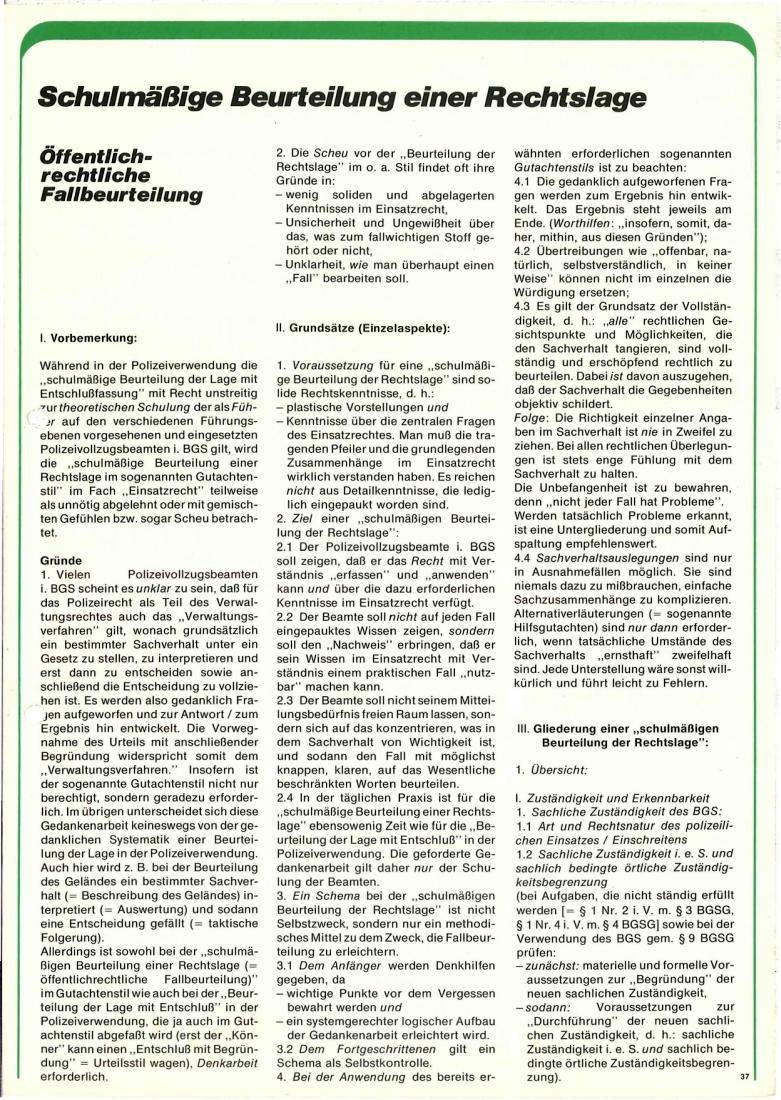 Zeitschrift des BGS 06/1974 – Seite 39