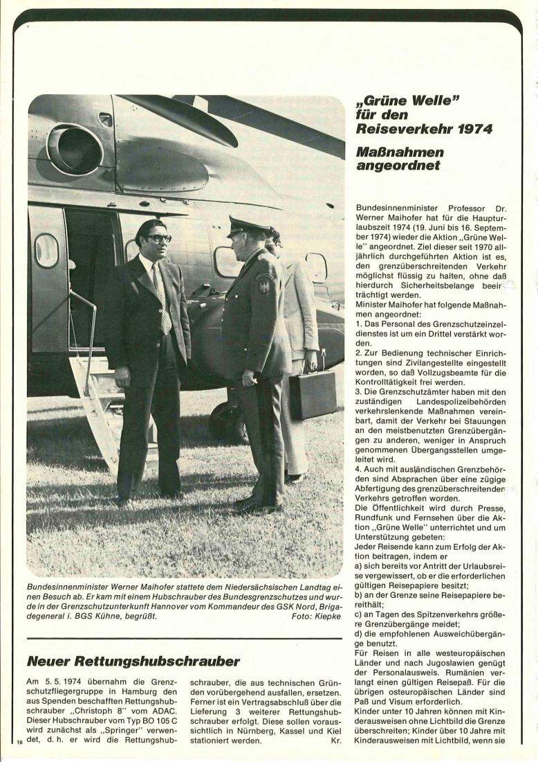 Zeitschrift des BGS 07/1974 – Seite 18