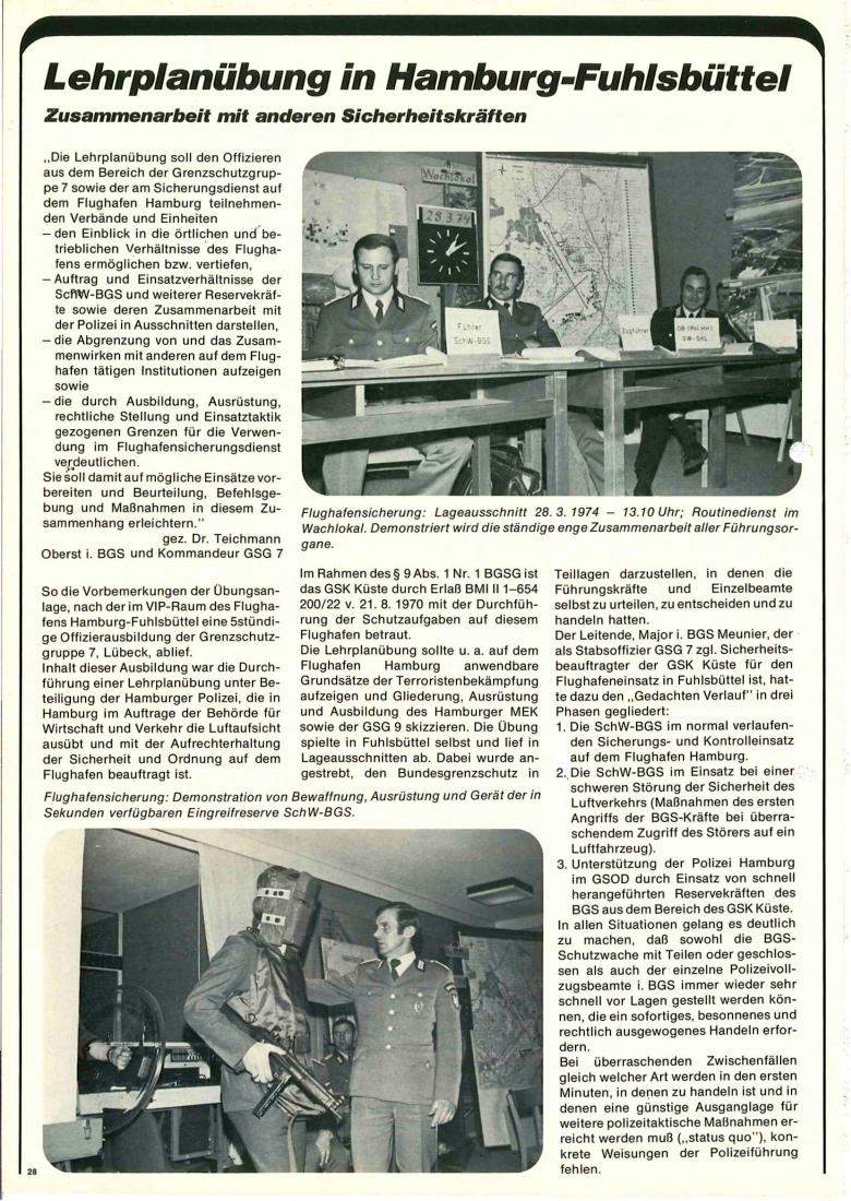 Zeitschrift des BGS 07/1974 – Seite 30