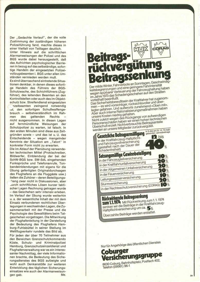 Zeitschrift des BGS 07/1974 – Seite 31
