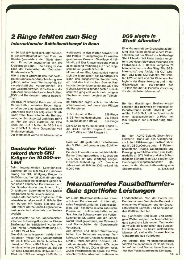 Zeitschrift des BGS 07/1974 – Seite 35
