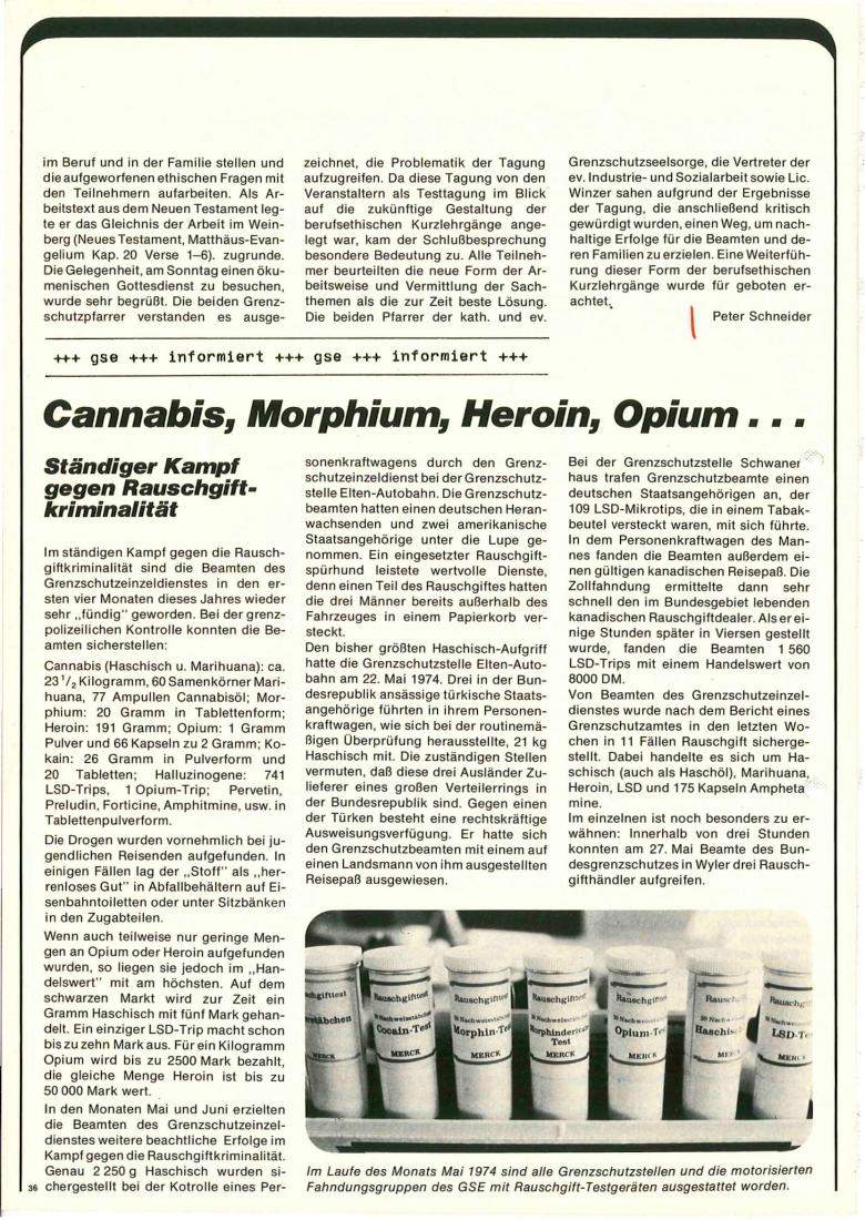 Zeitschrift des BGS 07/1974 – Seite 38