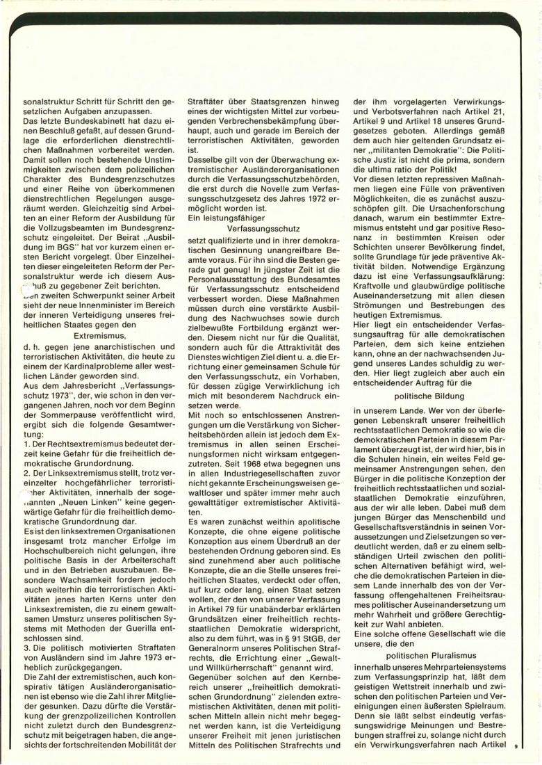 Zeitschrift des BGS 07/1974 – Seite 11